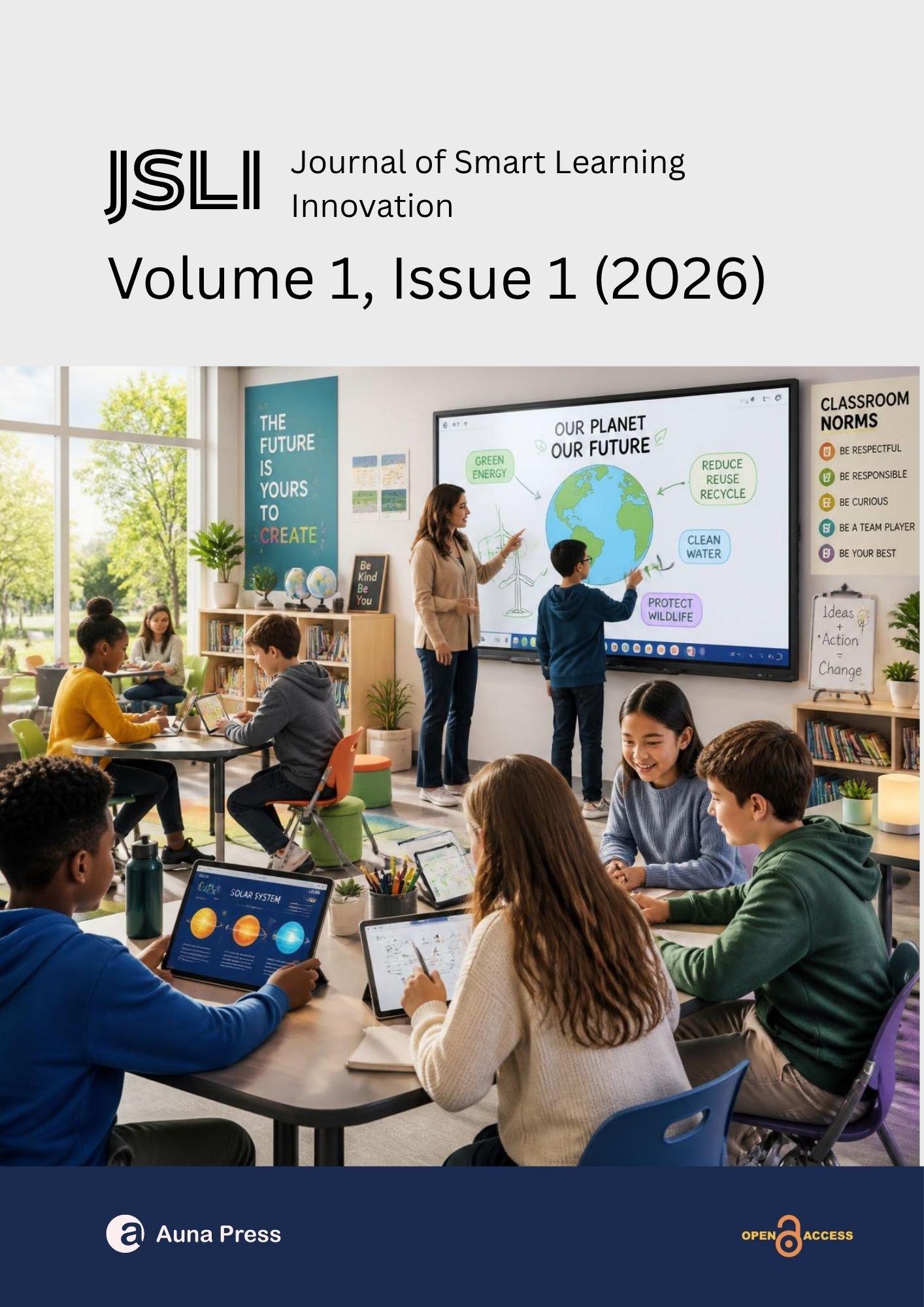 					View Vol. 1 No. 1 (2026): Journal of Smart Learning Innovation
				